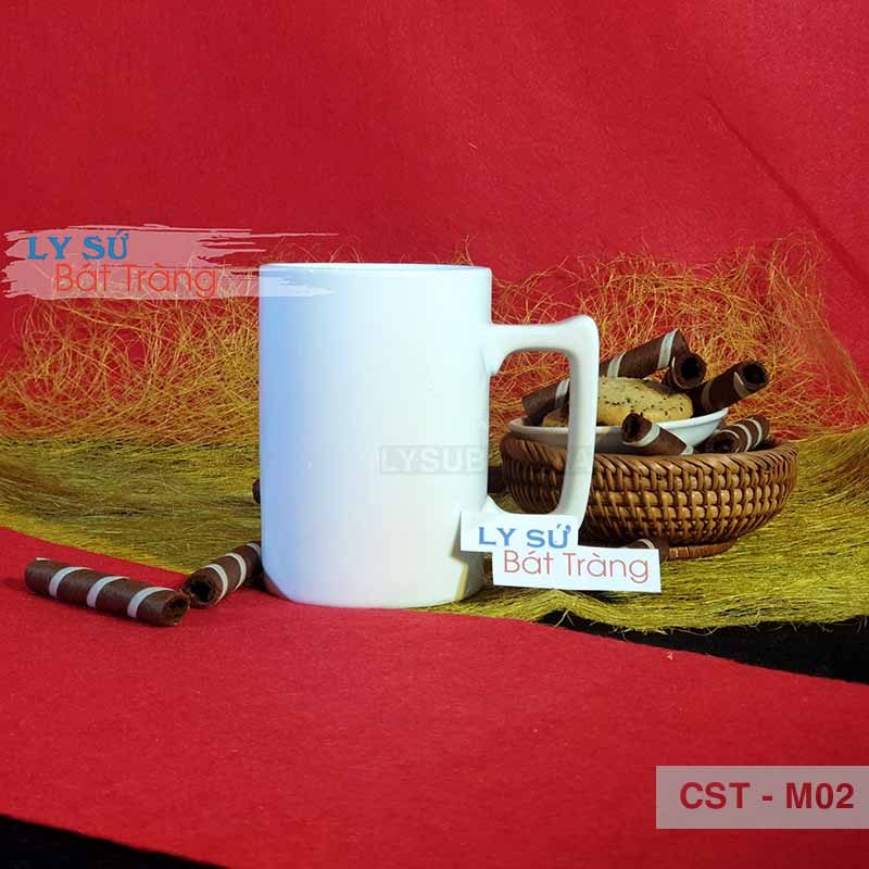 Ly sứ trắng bát tràng