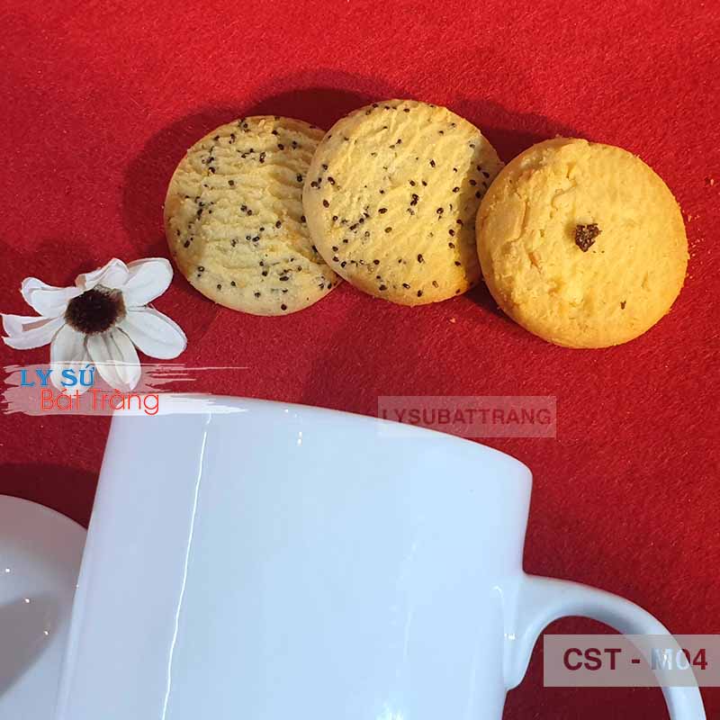 ly sứ trắng bát tràng