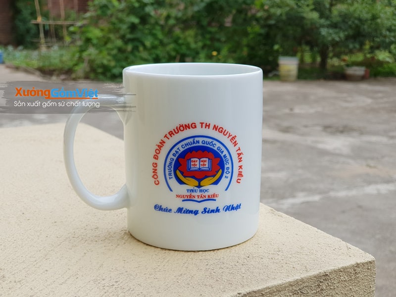 Ly sứ quà tặng in logo