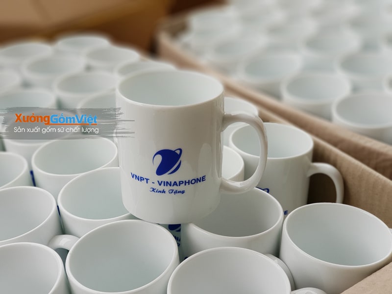 Ly sứ quà tặng in logo