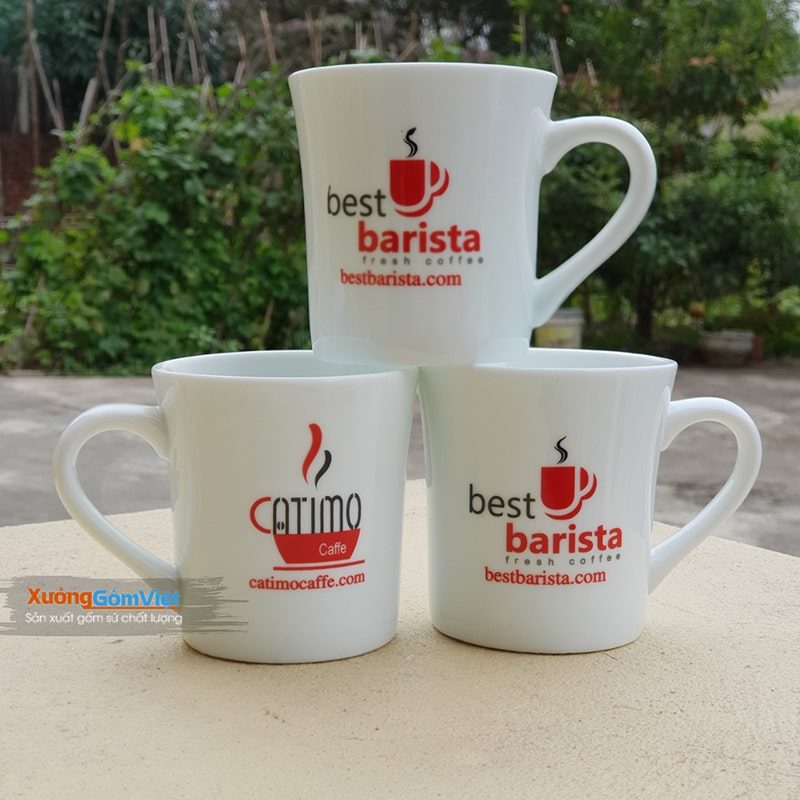 Ly sứ in logo quà tặng