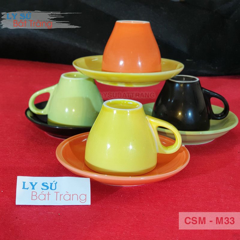 cốc cà phê sứ Bát Tràng tại tpHCM