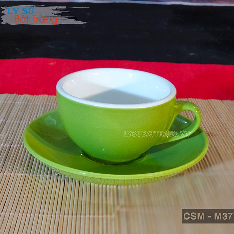 ly uống Capuchino
