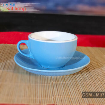 Cốc sứ nhiều màu đẹp M37