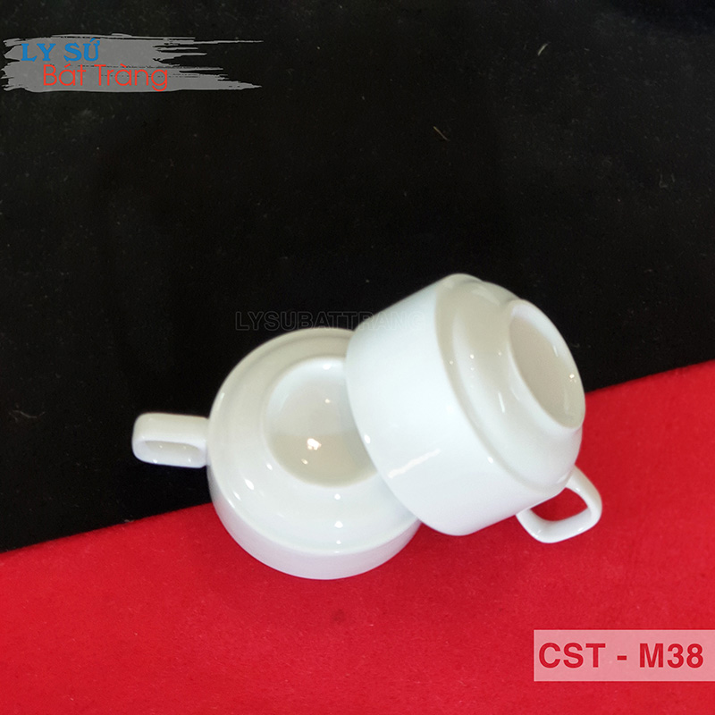 Tách sứ trắng M38 an toàn với sức khỏe người tiêu dùng
