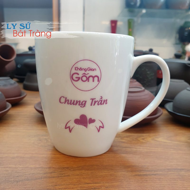 Ly sứ quà tặng in tên