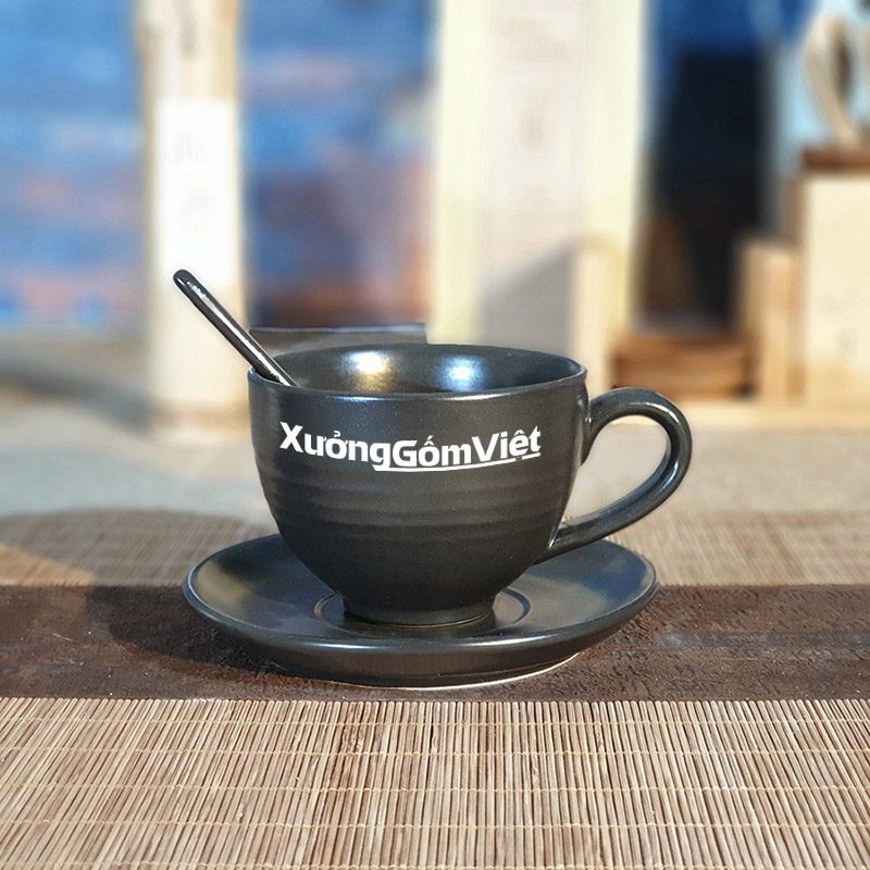 Tách cà phê cao cấp sứ Bát Tràng