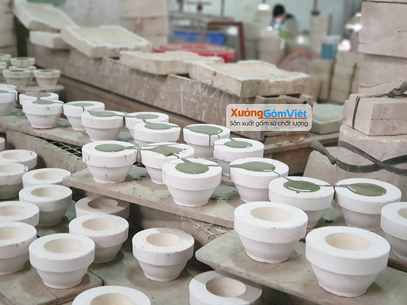 Đổ lót tạo hình bằng khuôn thạch cao