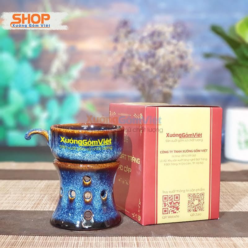 cốc cà phê sứ Bát Tràng tại tpHCM