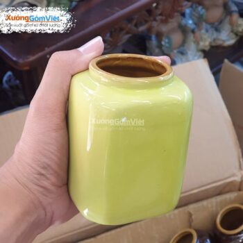 Hủ để uống bia bằng sứ 400ml