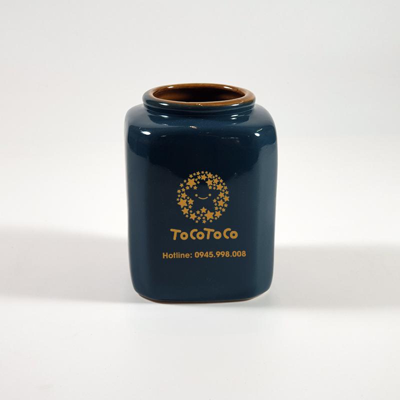 Hủ để uống trà sữa dễ thương